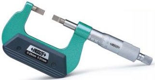 Buy Insize 0-25 mm Blade Type Outside Micrometer 3232-25A from Industrybuying.com