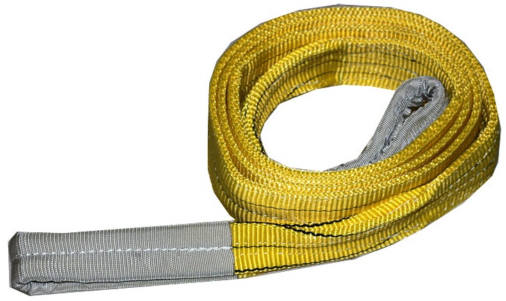Buy Ferreterro 3 Mtrs 3 Ton Yellow Color Double Ply Webbing Slings Flat Belt from Industrybuying.com