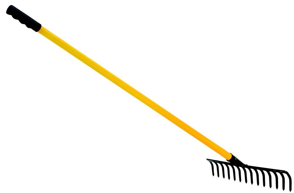 Buy Falcon Premium Garden Rake With Steel Handle and Grip FRWH14