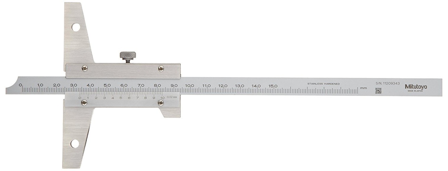 Buy Mitutoyo 150 mm Vernier Depth Gauge 527121 Online in India at Best