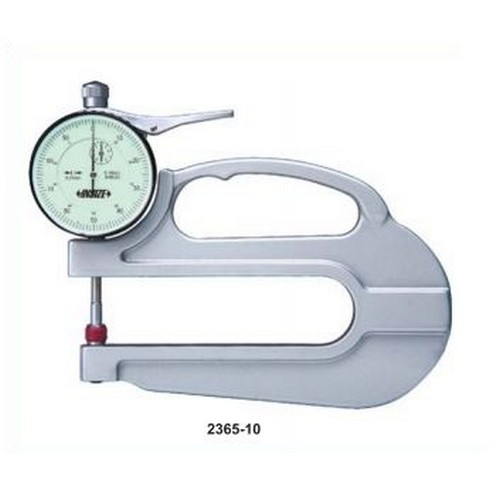 Buy Insize 20 mm Dial Thickness Gauge 236520B, Spherical flat tip