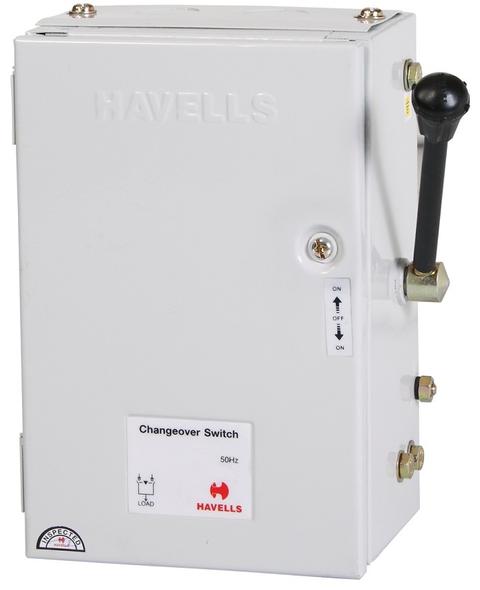 Buy Havells Onload Changeover Switch 2 Pole 32 Amp 240 Volt IHCFDE0032 Online in India at Best