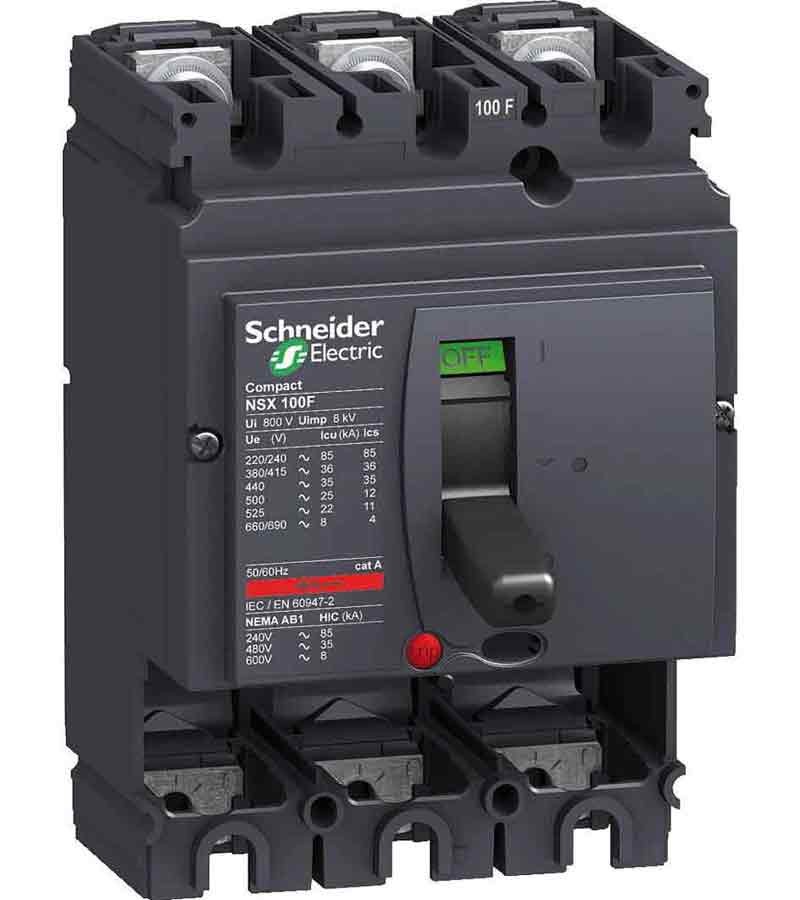 Buy Schneider LV525303 Thermal Trip 3 Pole Molded Case Circuit