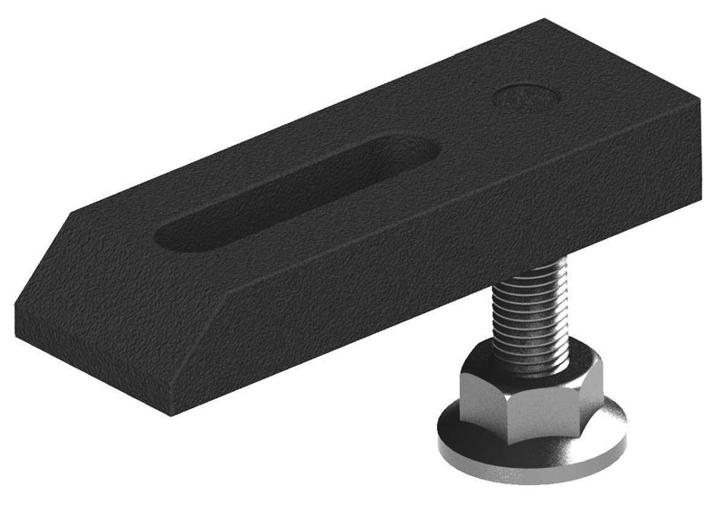 Buy NTC/Equivalent NTEC20S Tapped End Strap Clamp (Stud/TBolt, Nut