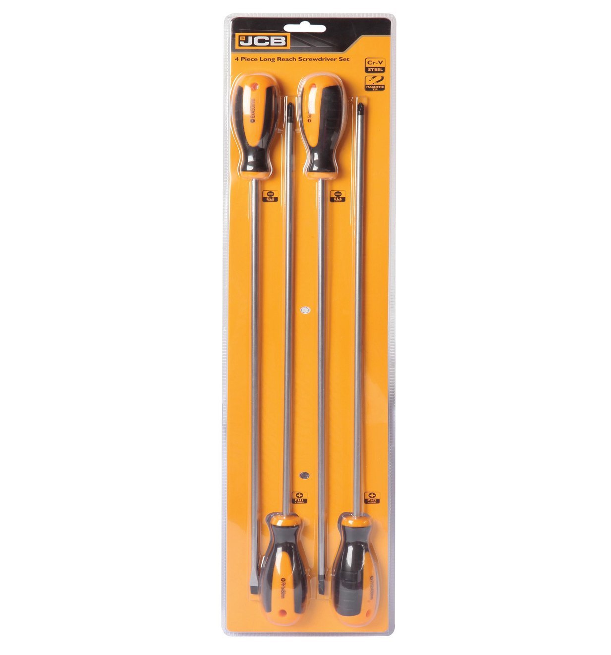 Buy JCB Screw Driver Set Long Reach 4 Pcs. 22025718 Online in India at