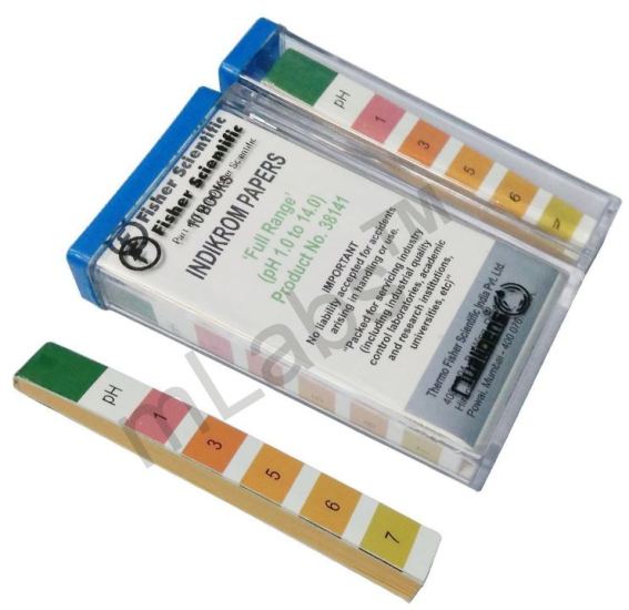 Buy Fisher scientific 38141 Range 114 pH Indicator Paper Online in