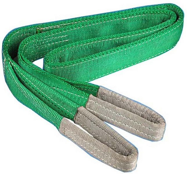 Buy Ferreterro 8 Mtrs 2 Ton Green Color Double Ply bing Slings Flat