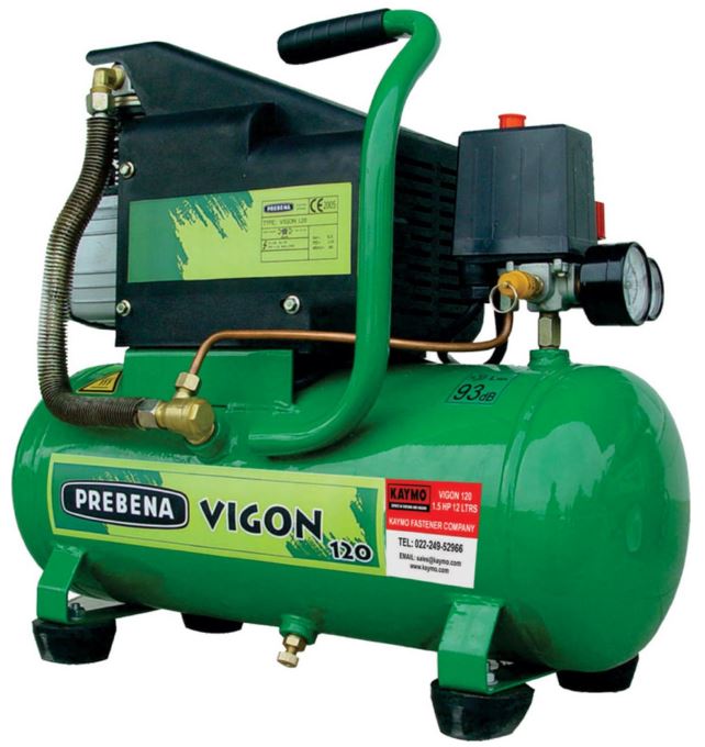 Buy Kaymo 1.5 hp Air Compressor Green VIGON 120 Online in India at Best