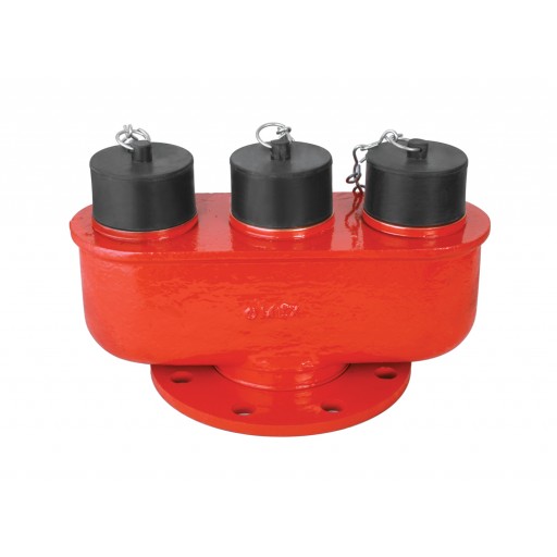 Buy Omex Three Way Fire Brigade Connection Hydrant Valves & Adapters