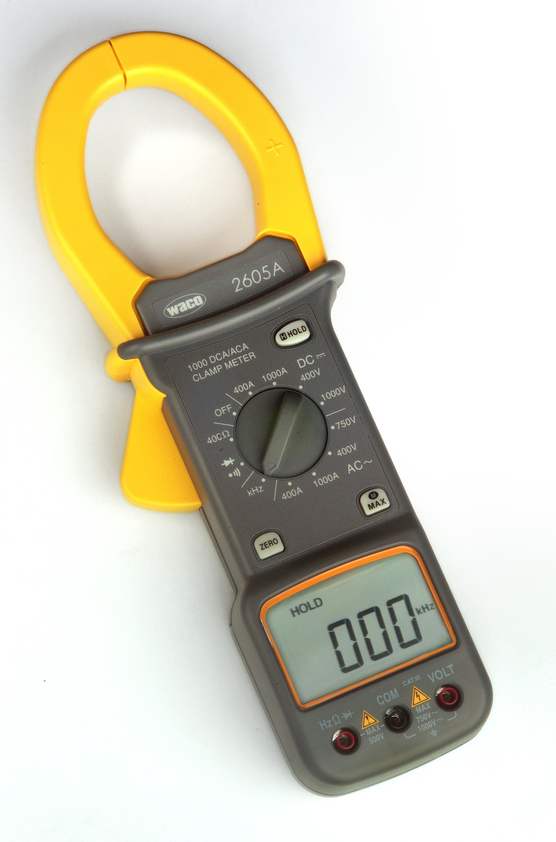 Buy Waco 2605A Digital AC/DC Clamp Meter 1000 A 750 V Online in India