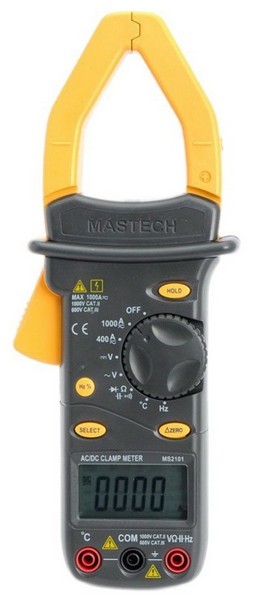 Buy Mastech MS2101 Digital AC/DC Clamp Meter 1000 A 700 V Online in ...
