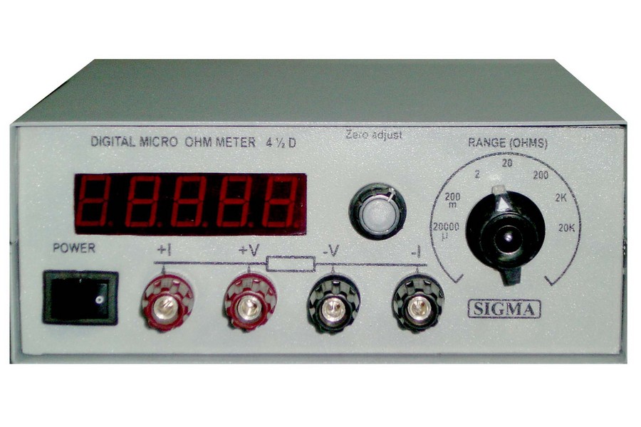 Buy Sigma Digital Micro Ohm Meter (Measuring Range 20000µ ohm to 20K