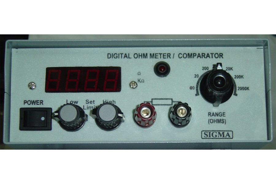 Buy Sigma Digital Ohm Comparator Meter (Measuring Range 20 to 200K Ohm