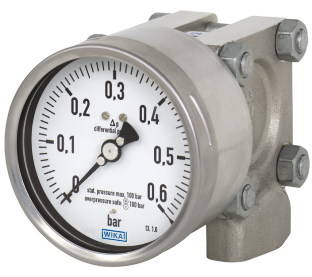Buy Wika 732.14.100 Range 00.6 bar 2 X 1/2'' BSP F Pressure Gauge Online in India at Best Prices