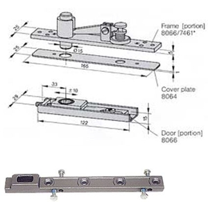 Buy Dorma Door Accessories Set Bts 65 Floor Spring Online In India At Best Prices