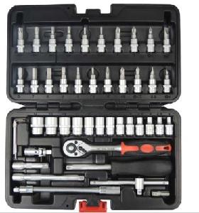 46 pcs KS Tools 911.0646  1/4 Socket set