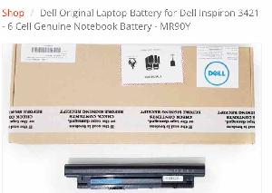 Buy Dell Original Laptop Battery For Dell Inspiron 3521 3421 Online In India At Best Prices